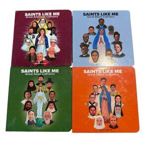 Saints Like Me Catholic Sprouts Board Books Set Latino Asian Black Asian